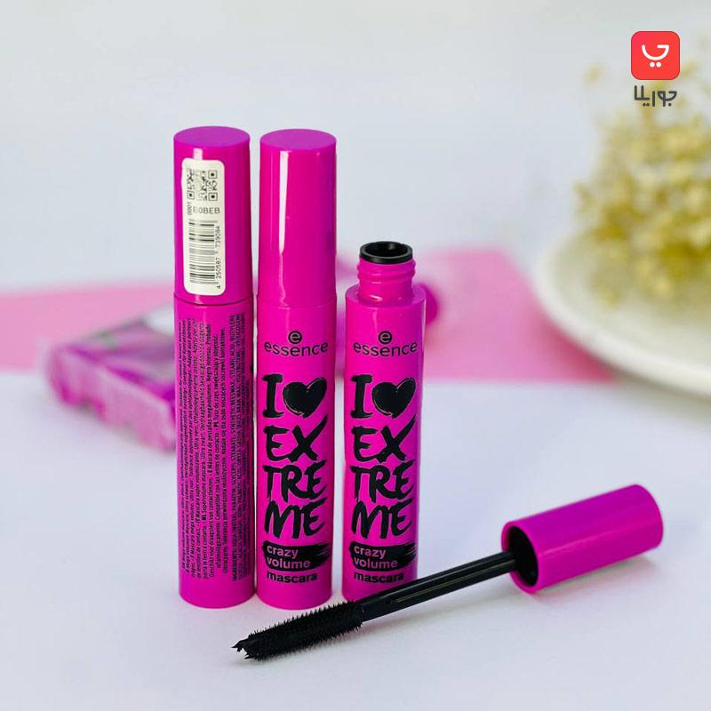 ریمل اسنس صورتی اصلی حجم دهنده مژه ها Essence I Love Extreme